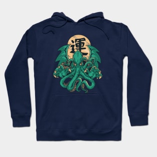 Cool Cthulhu Illustration Hoodie